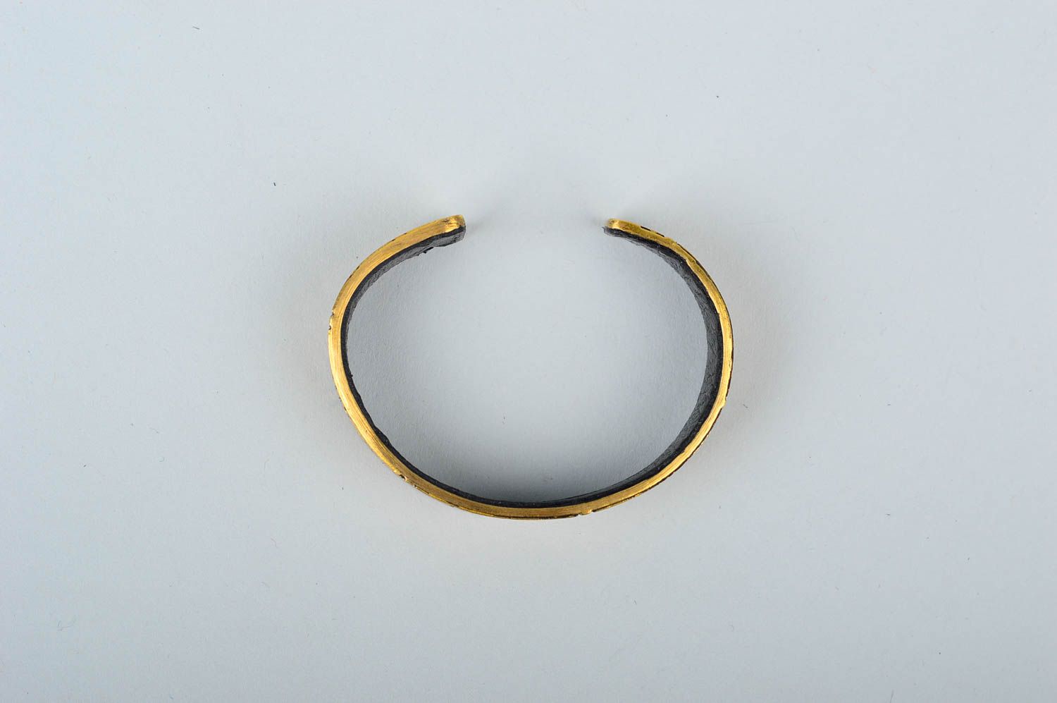 Оригинальный браслет ручной работы браслет из латуни украшение из металла фото 3