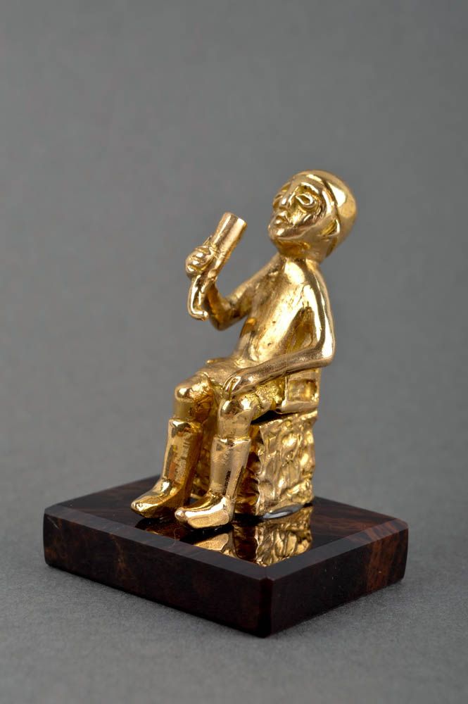 Handmade brass figurine decorative statuette interior decor ideas home decor photo 1