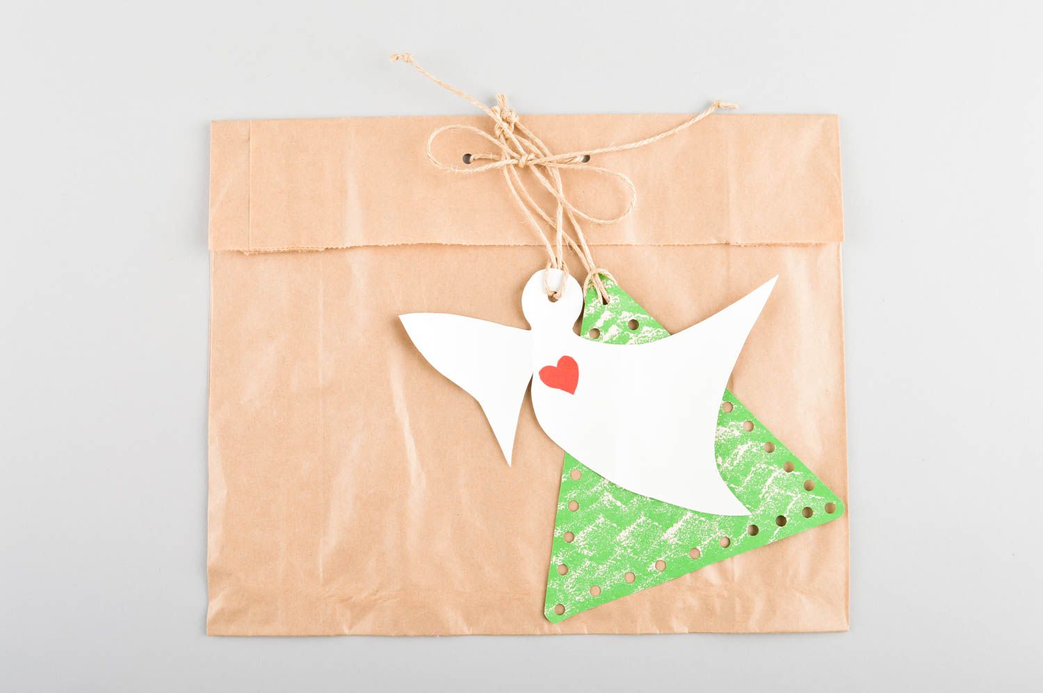 Emballage cadeau fait main Pochette cadeau Sac en papier pour cadeau de Noël photo 1