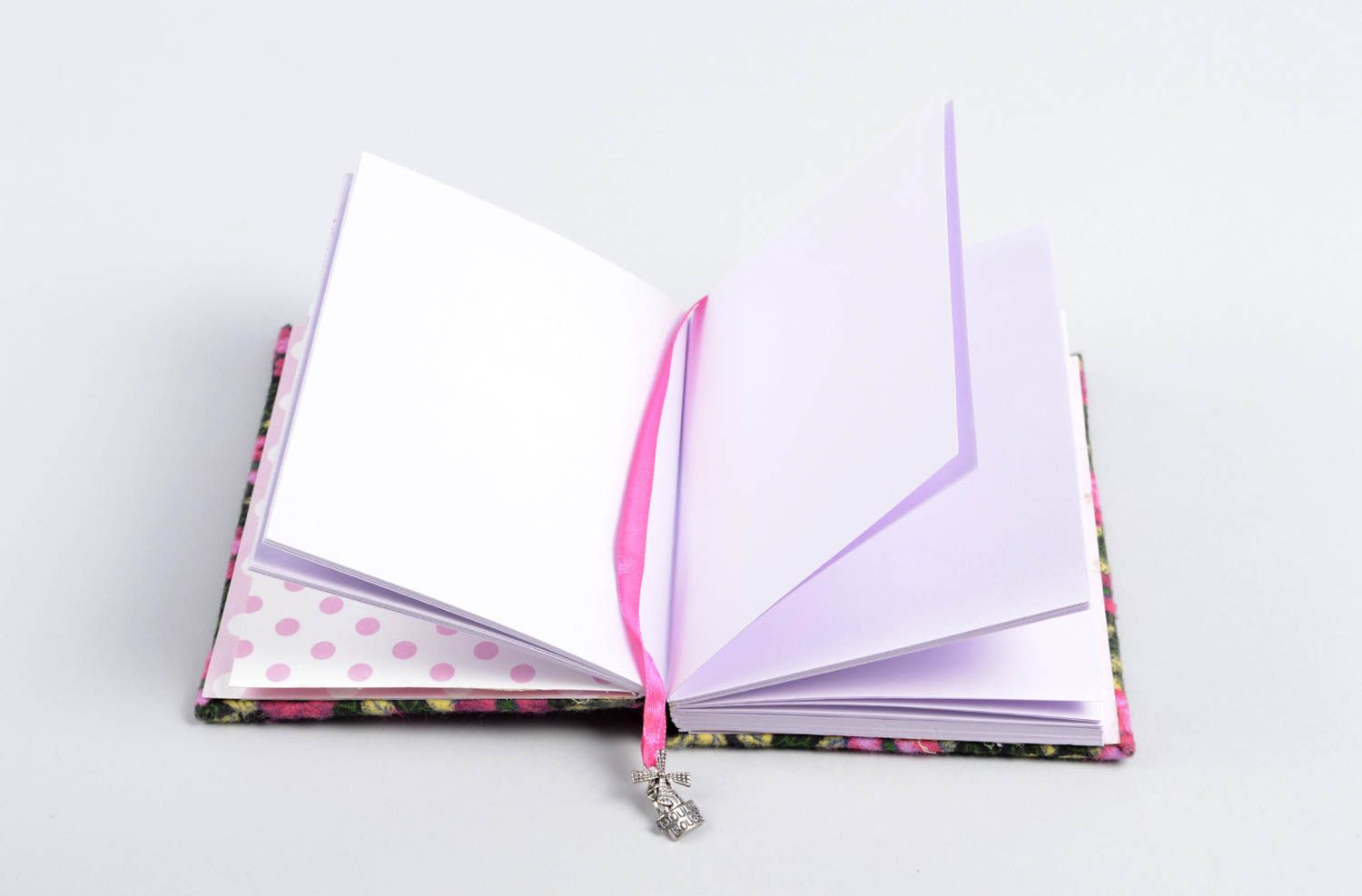 Bloc de notas hecho a mano agenda decorada bonita regalo original para mujer foto 2