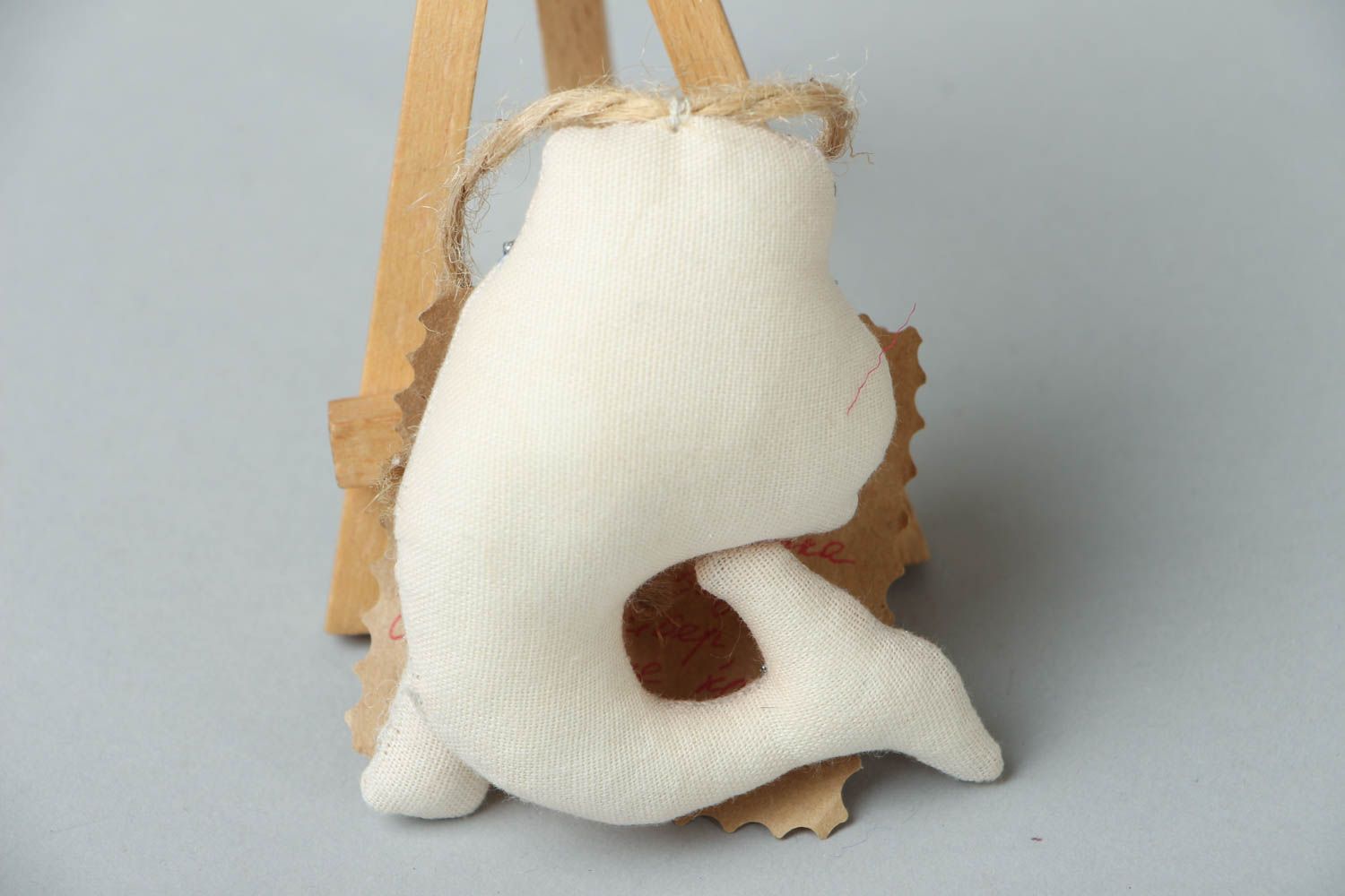 Handmade soft toy Whale photo 2