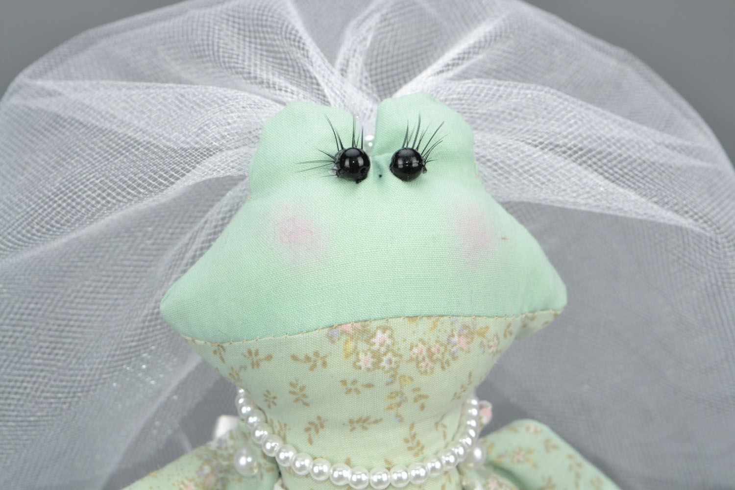 Интерьерная игрушка Невеста-лягушка фото 4