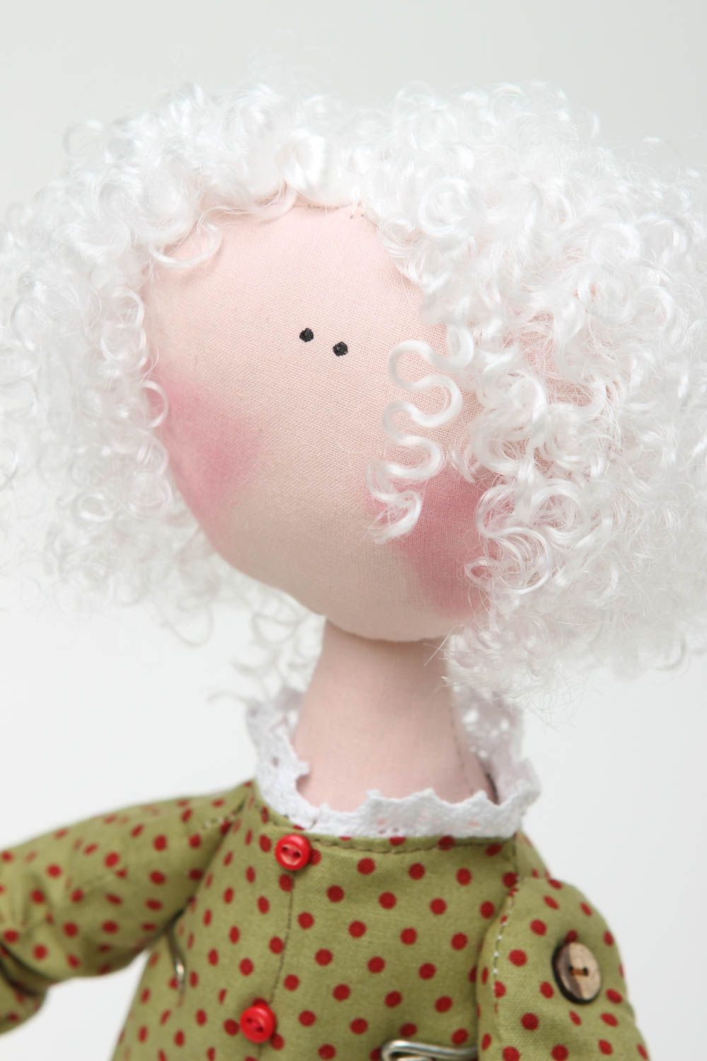 Künstler Puppe handgefertigt Wohnzimmer Deko ausgefallenes Geschenk originell foto 3