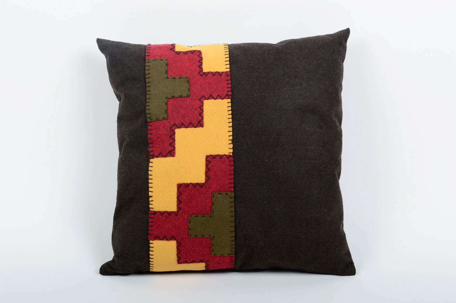 Unusual handmade cushion decorative throw pillow home goods gift ideas photo 1