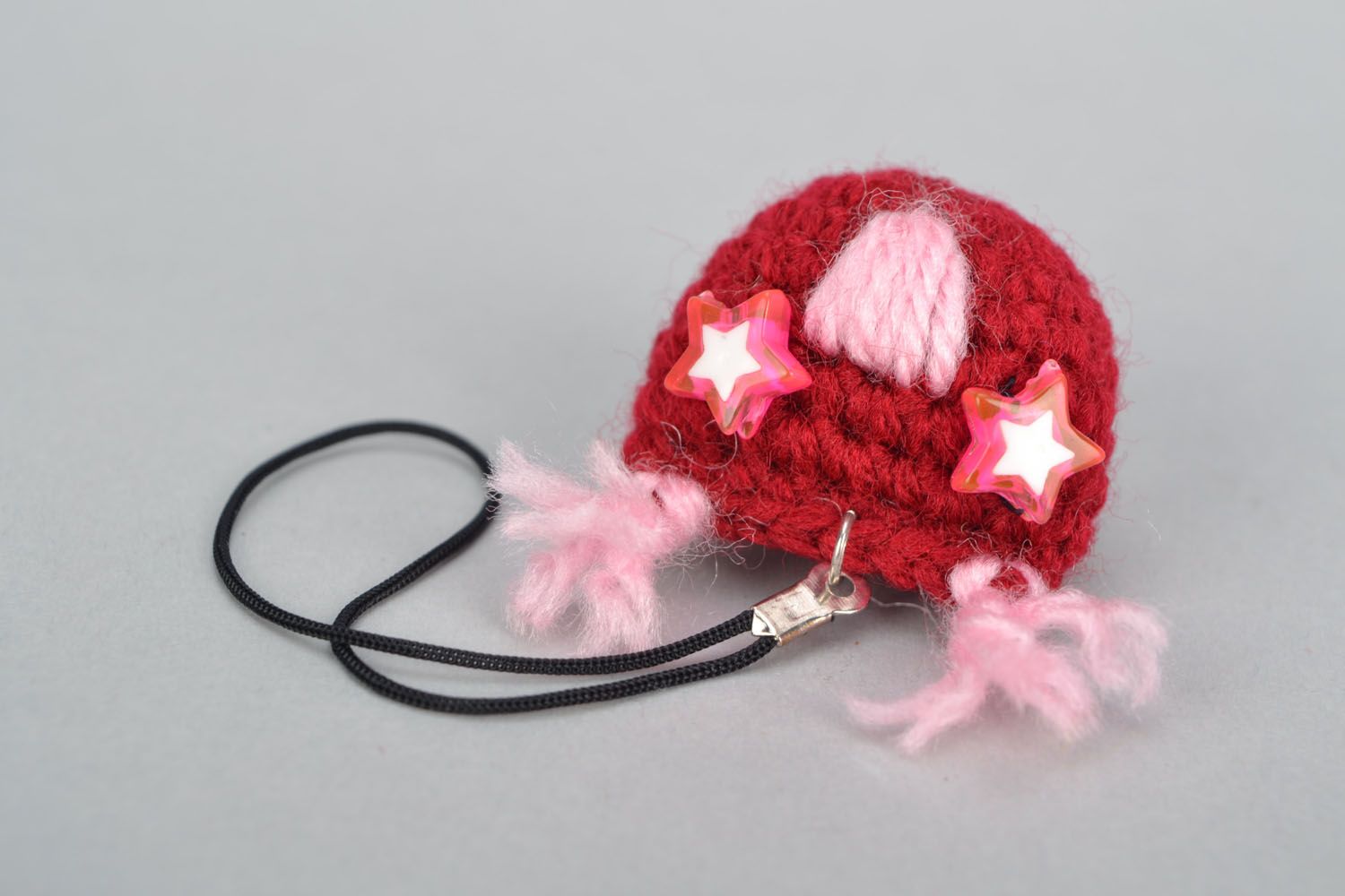 Crochet soft keychain Owl photo 1