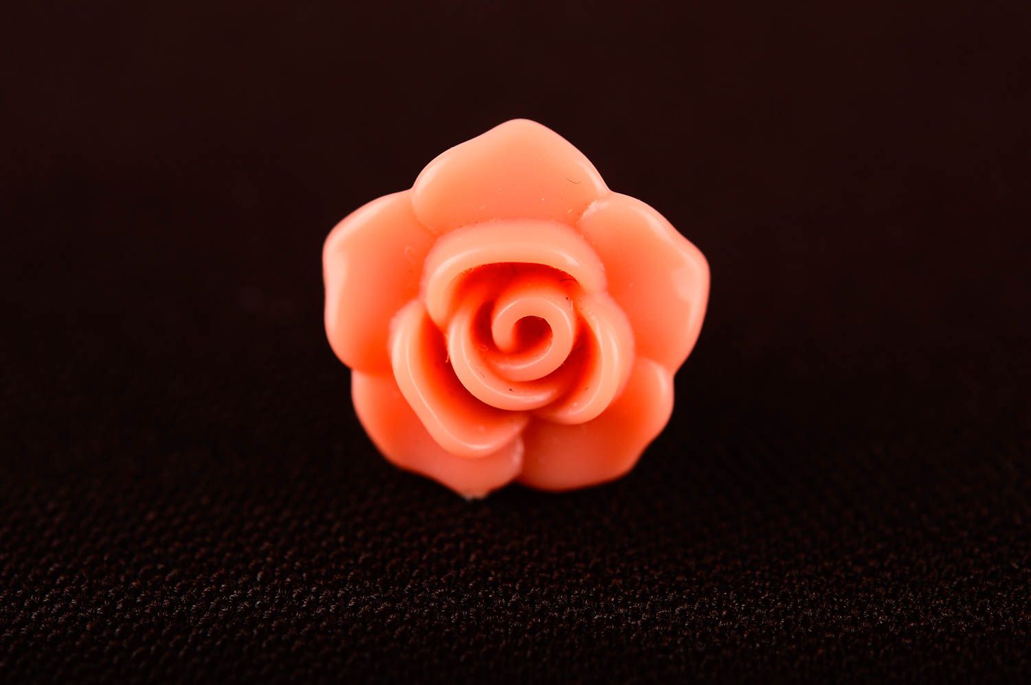 Красивые серьги хэнд мэйд персиковые серьги бижутерия украшение из пластика фото 3