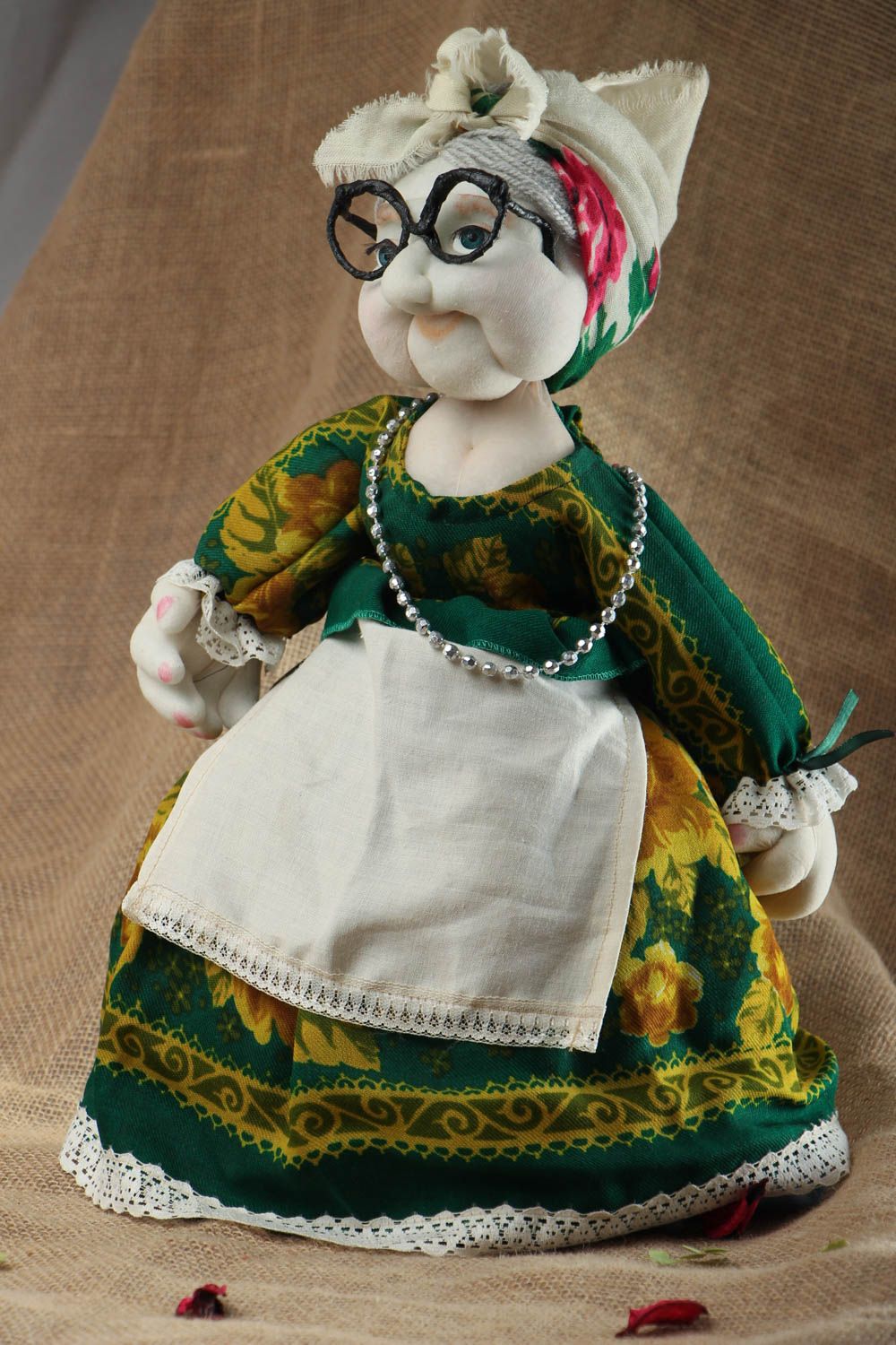 Couvre-théière poupée Grand-mère photo 5