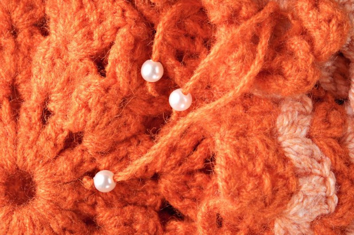 Children's crocheted beret photo 4