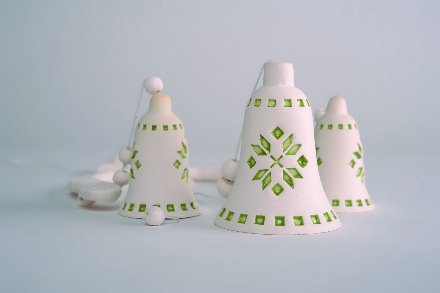 Ceramic bells Three photo 3