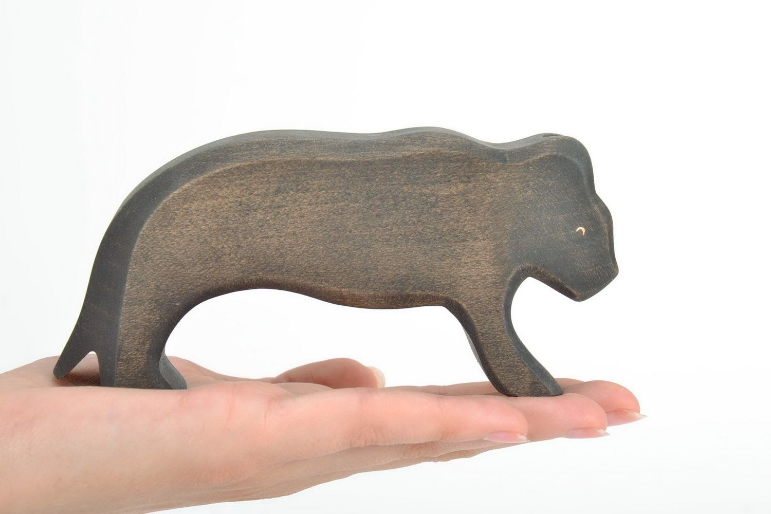 Wooden statuette Panther photo 2