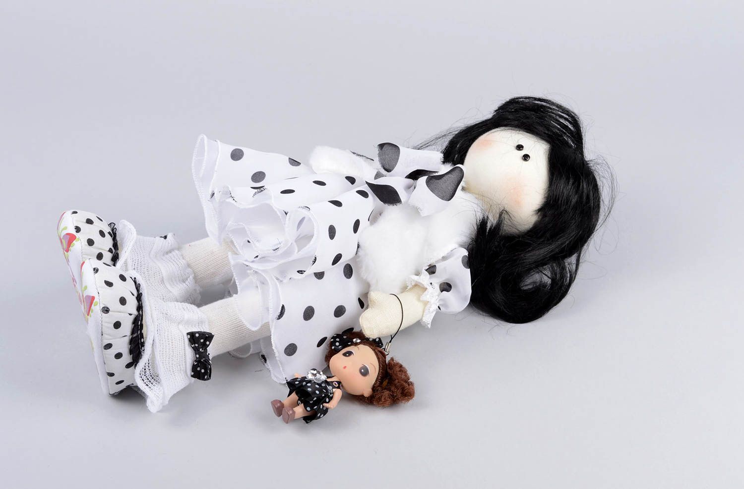 Коллекционная кукла ручной работы дизайнерская кукла игрушка для девочек фото 4