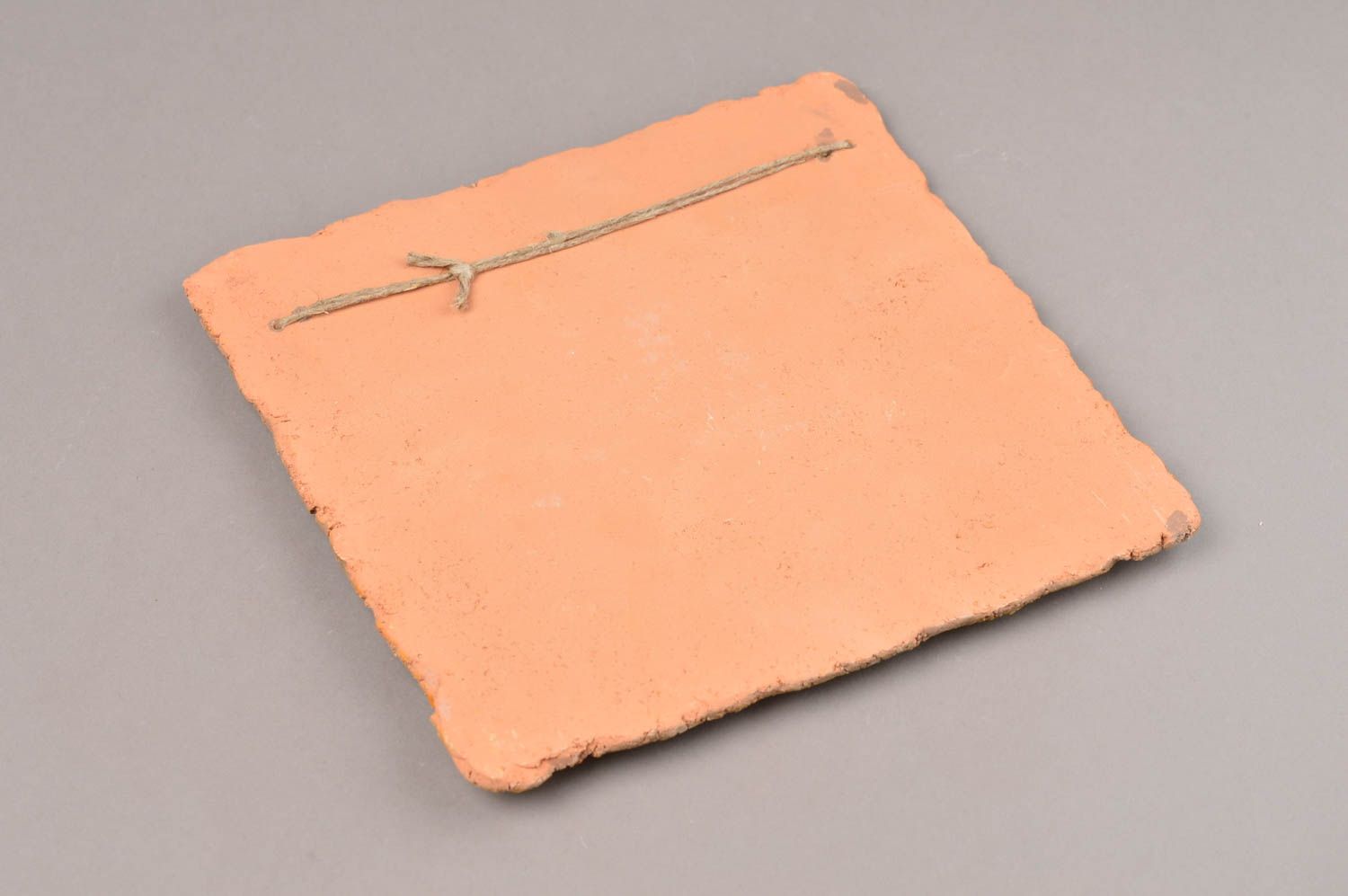 Авторская керамическая плитка со знаком зодиака панно для Овна ручная работа  фото 9