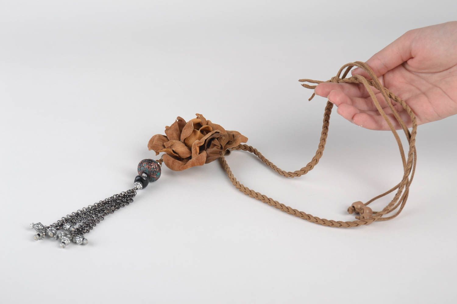 Halskette mit Anhänger Halskette für Frauen Schmuck handgemacht Schmuck Anhänger foto 5