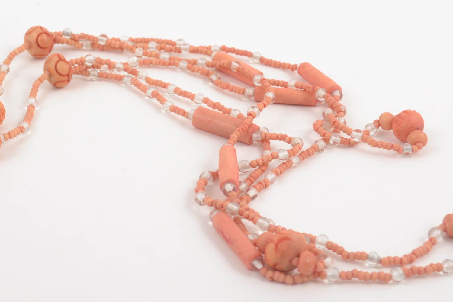 Handmade beaded necklace bone necklace bone jewelry fashion jewelry for girls photo 4