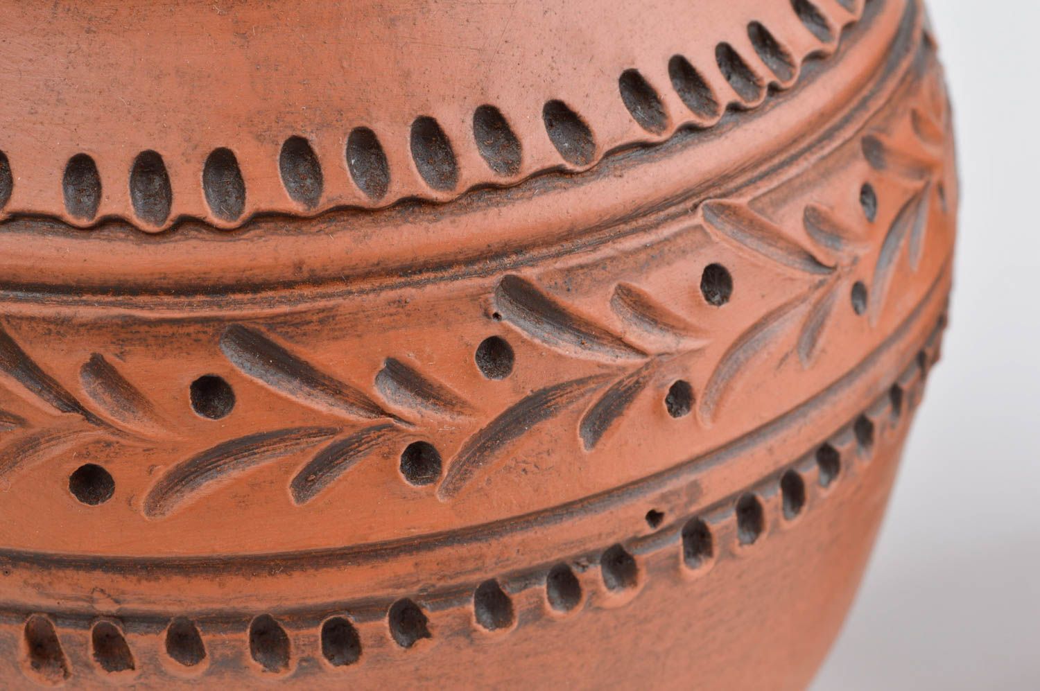Handmade Geschirr Set Keramik Tasse und Krug aus Ton schönes Öko Geschirr foto 5
