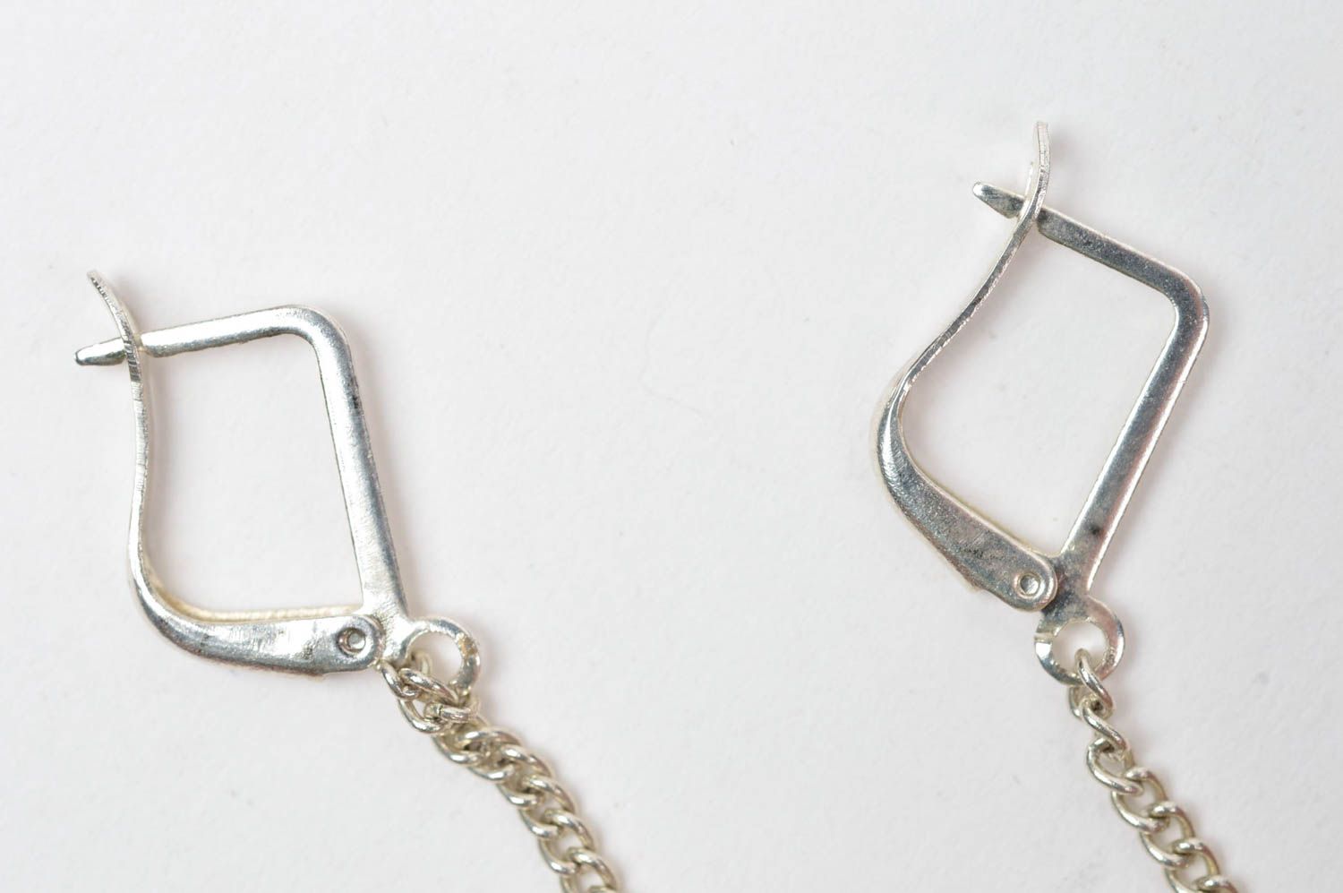 Handmade Accessoire für Frauen Damen Schmuck Glas Ohrringe Designer Schmuck  foto 4
