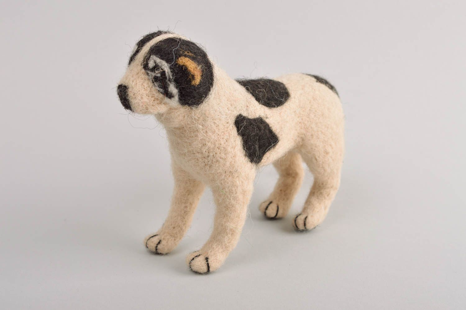 Muñeco de fieltro hecho a mano juguete original regalo para niños Perro pastor foto 5