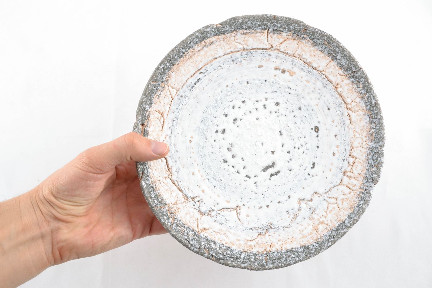 Interesting ceramic plate photo 2