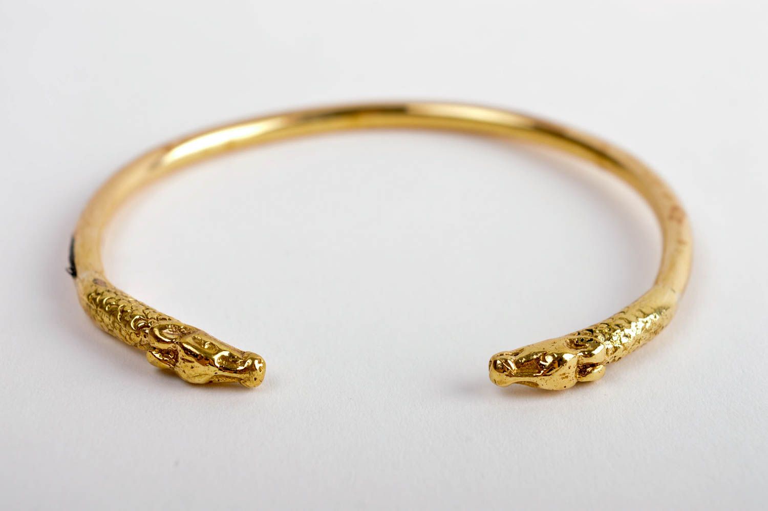 Handmade wrist bracelet stylish designer accessory brass unusual bracelet photo 2