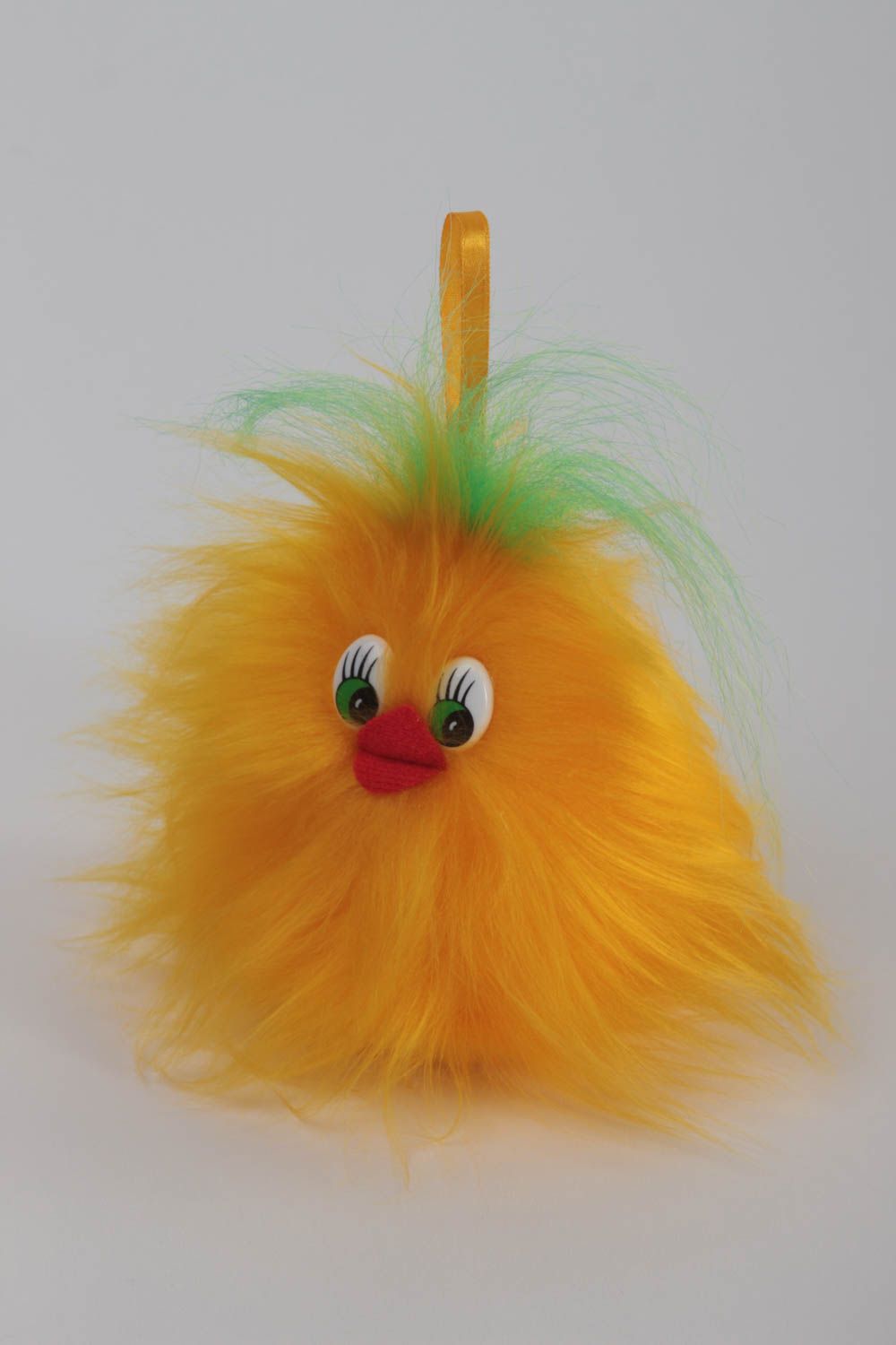 Handmade Spielzeug Vogel Kuscheltier für Kleinkinder Deko zum Aufhängen  foto 2