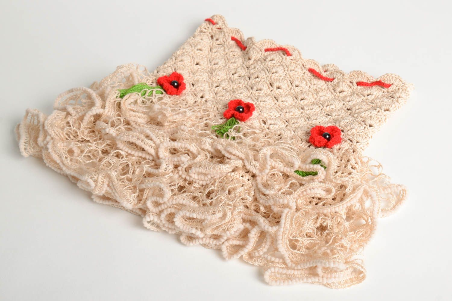 Handmade clothing for kids crochet skirt for girl crochet clothes gifts for girl photo 3