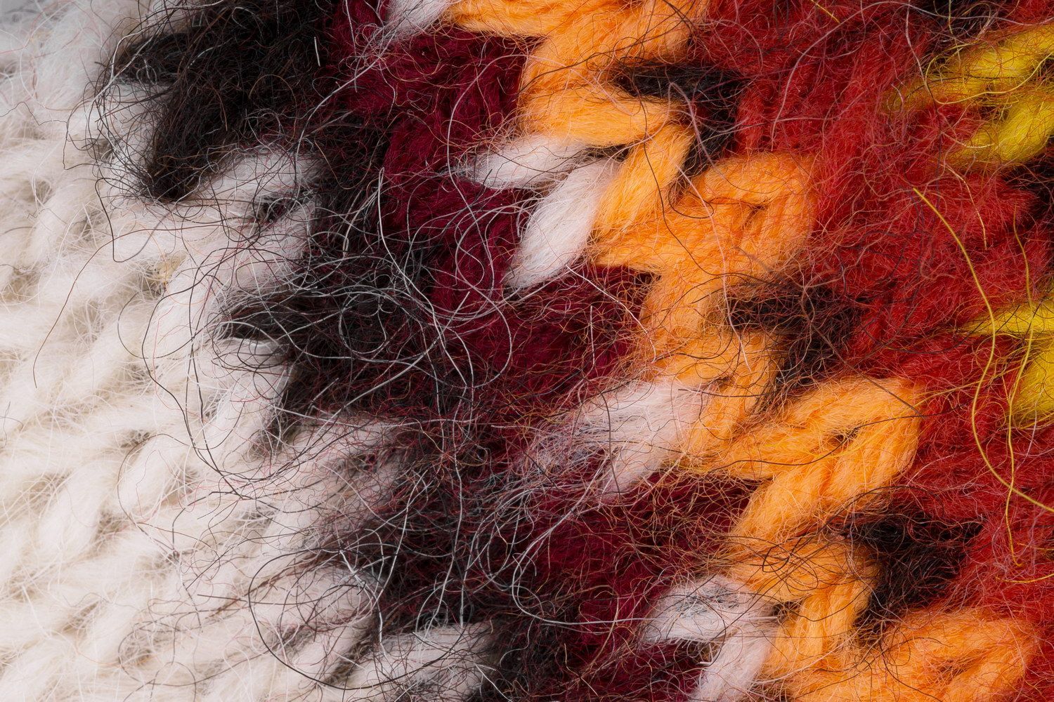 Chaussettes en laine blanchie pour femme photo 5
