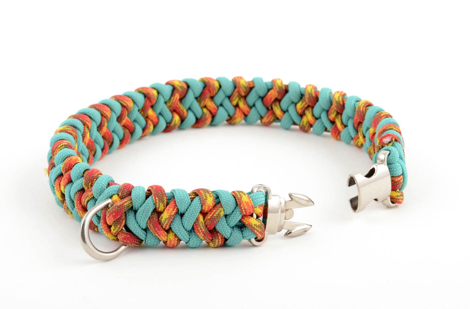 Handmade luxus Hundehalsband exklusives Hundezubehör Halsband für Hunde fest foto 3