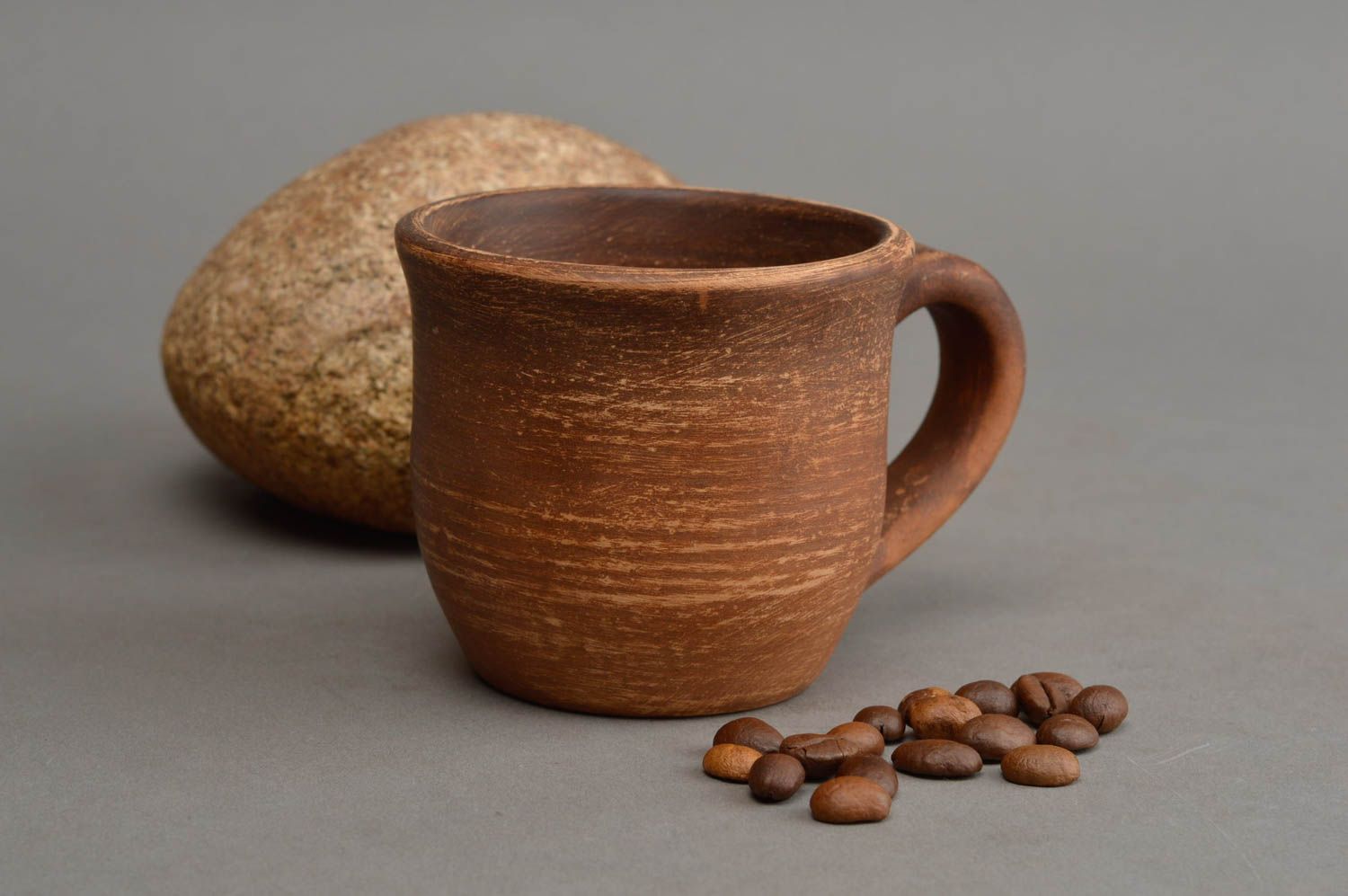 Taza de cerámica hecha a mano utensilios de cocina vajilla original para café foto 1