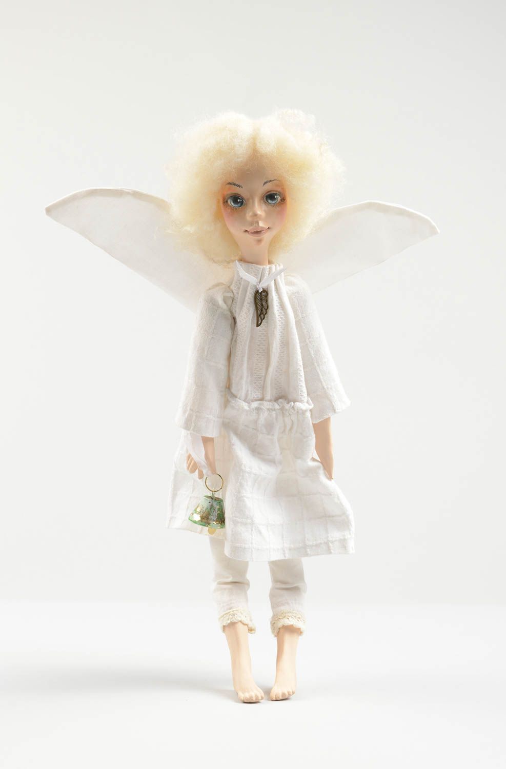 Handmade home decoration  decorative angel pendant interior design fabric toy  photo 2