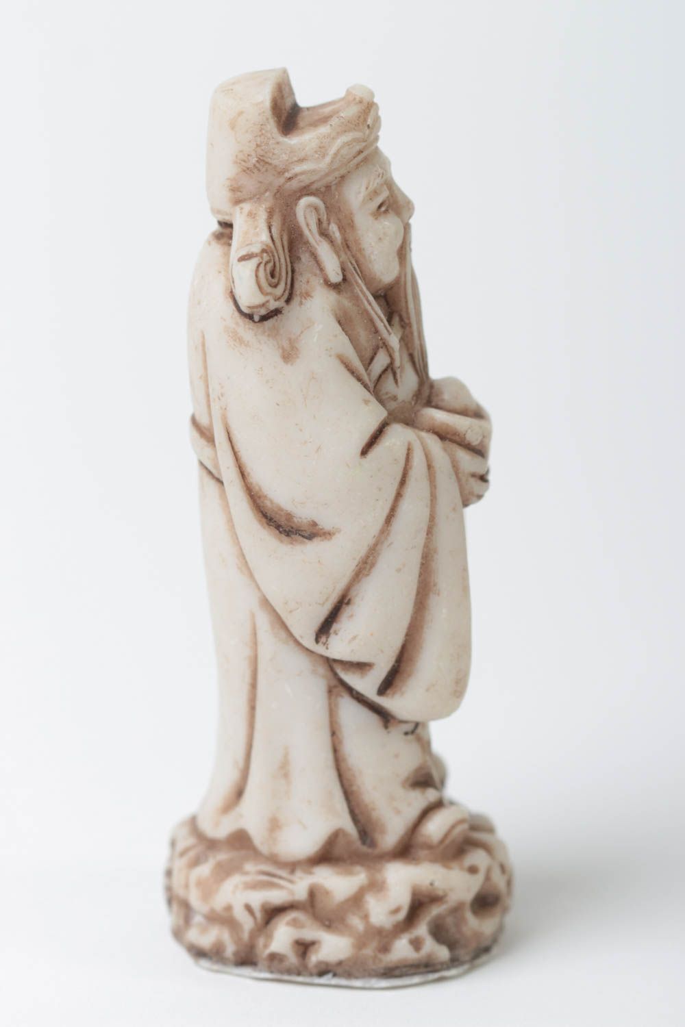 Статуэтка из полимерной смолы авторский сувенир ручной работы Старец Фу Син фото 3