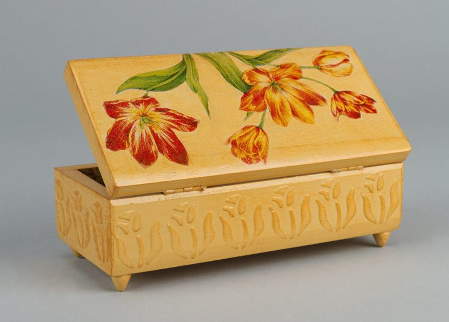 Wooden box for jewelry photo 4
