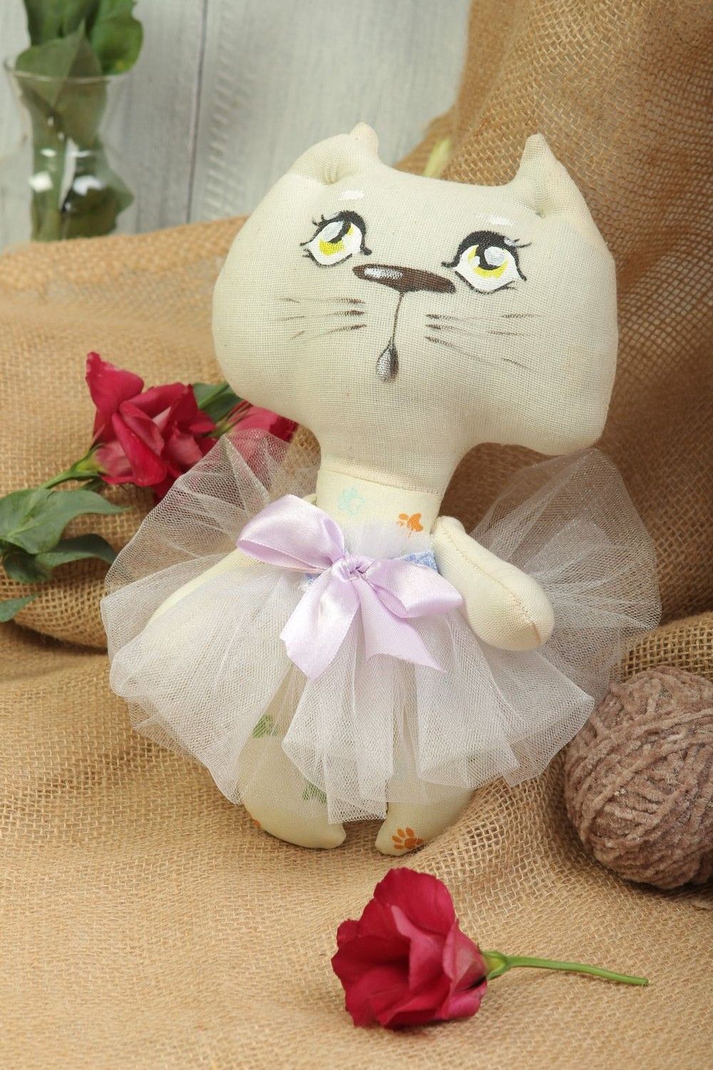 Unusual handmade soft toy cute toys cool bedrooms gift ideas decorative use only photo 1