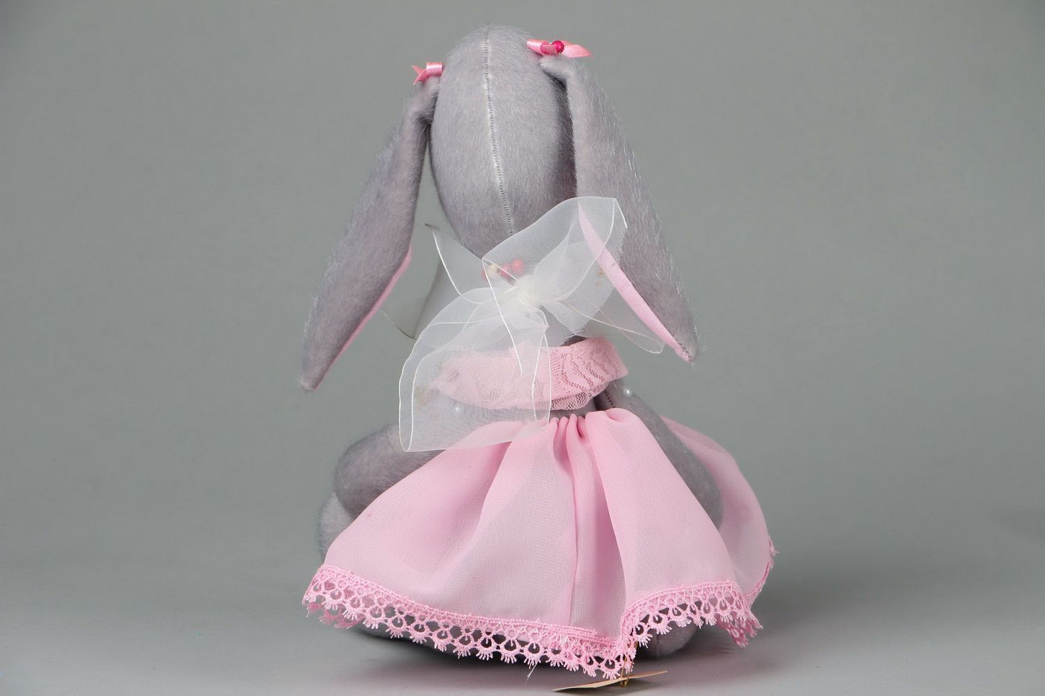 Soft toy Rabbit in a Skirt photo 3
