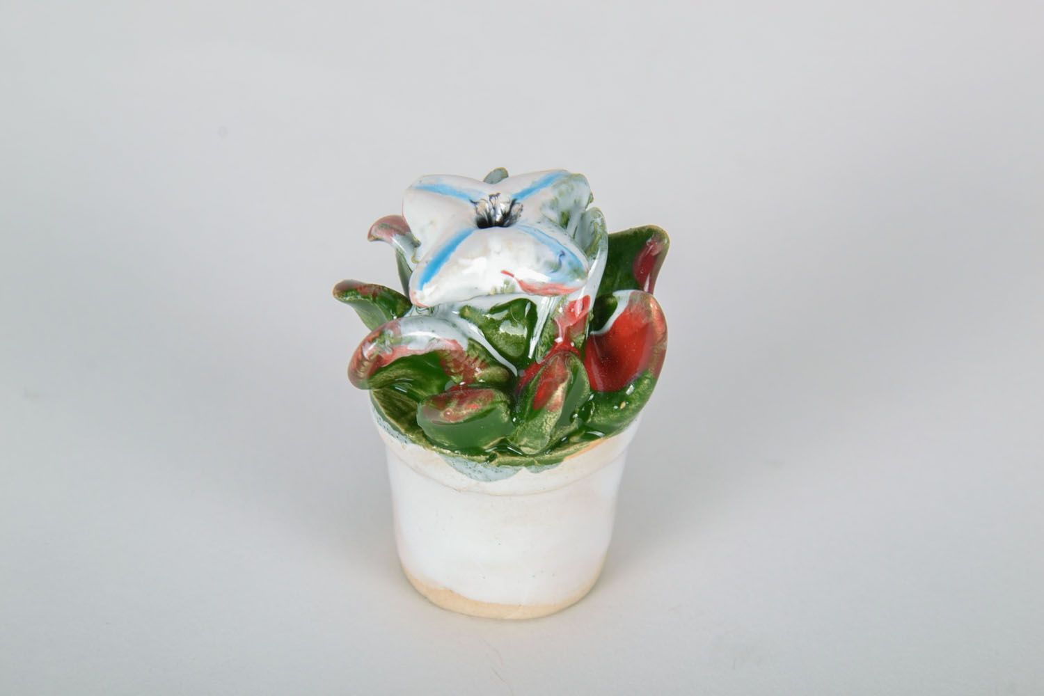 Ceramic figurine in the form of houseplant photo 3