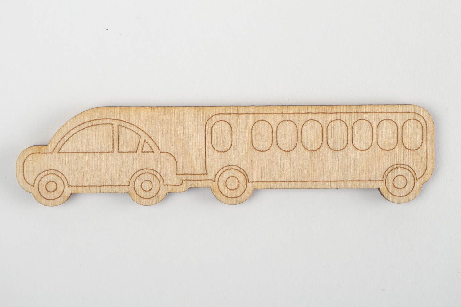 Handmade Auto Figur Holz Rohlinge zum Bemalen Geschenk für Kinder originell toll foto 4
