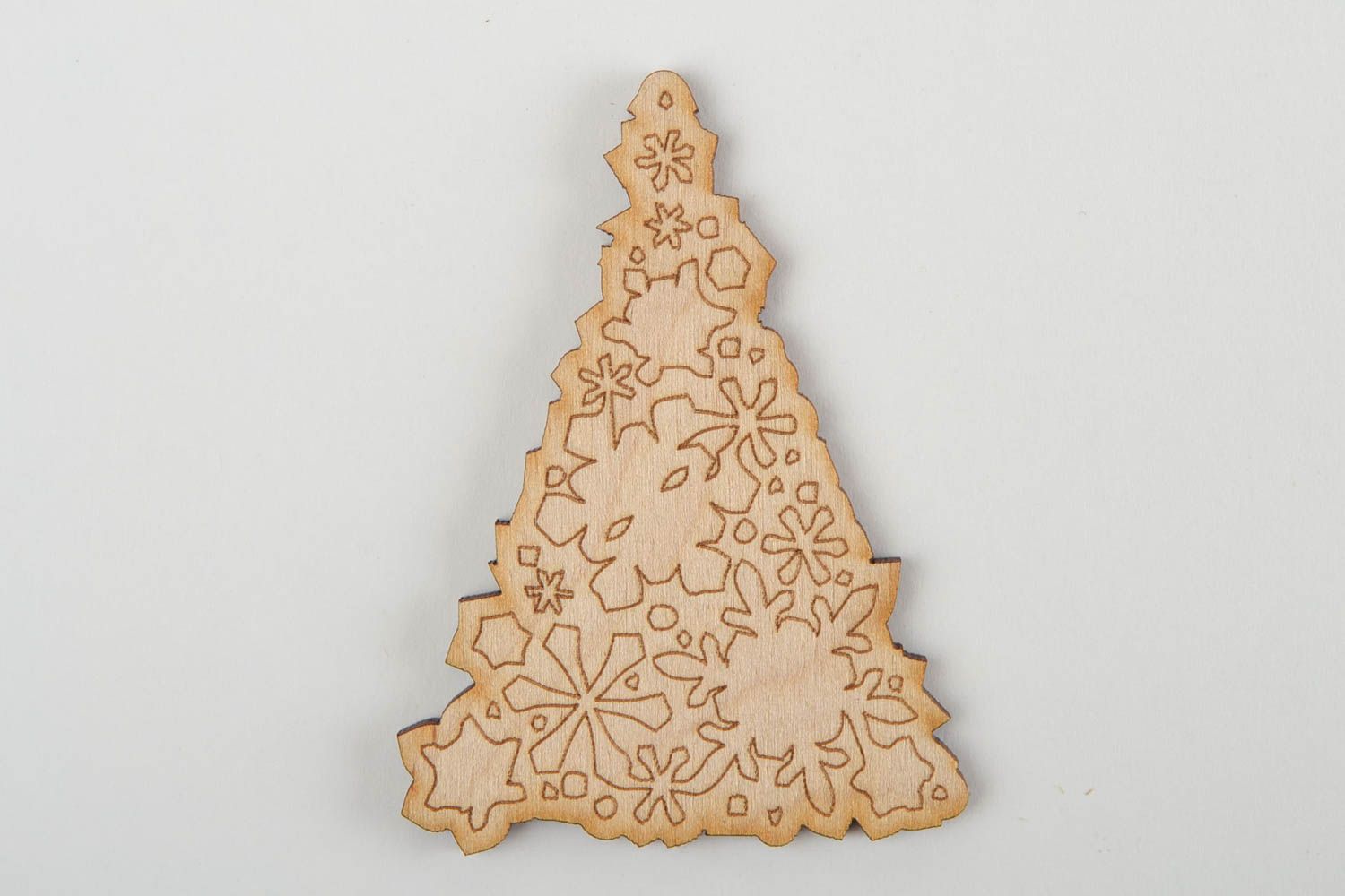 Pieza para pintar artesanal regalo original decoración creativa Árbol de Navidad foto 4