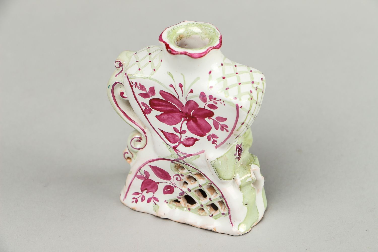 Petit vase en céramique décoratif avec dessin photo 2