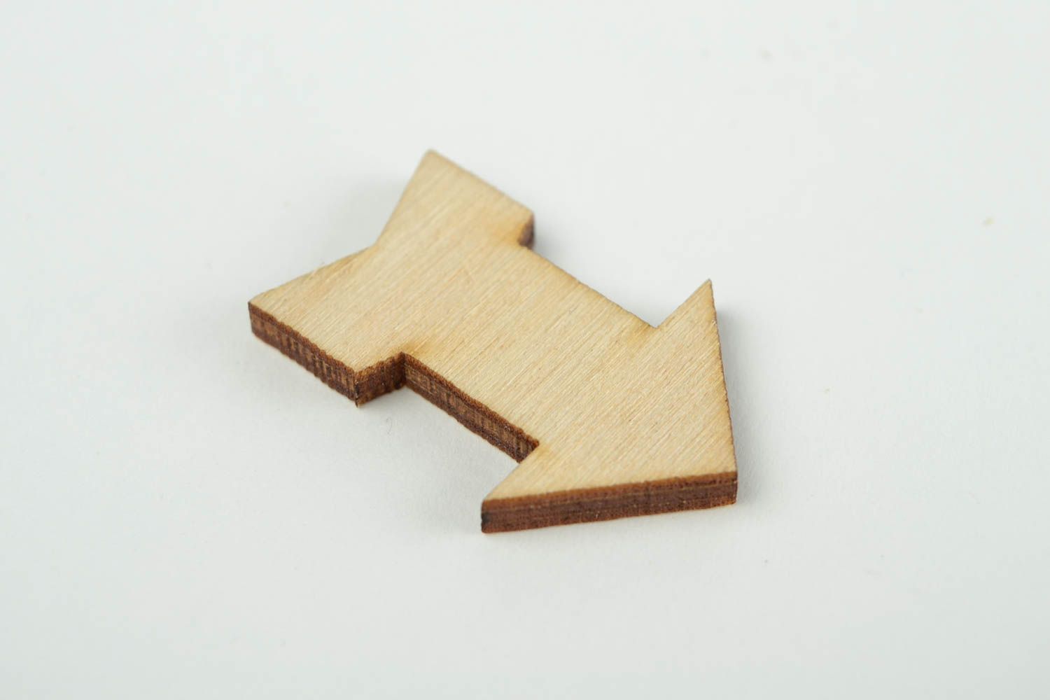 Handgemachte Figur zum Bemalen Holz Rohlinge Miniatur Figur Zeiger schön grell foto 4