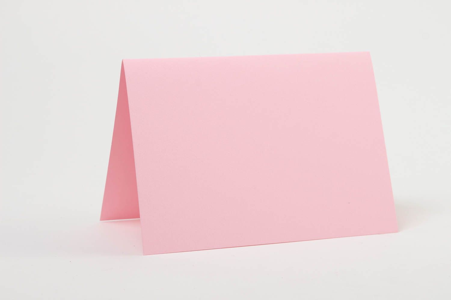 Tarjeta de felicitación rosa con conejos postal hecha a mano regalo original foto 4