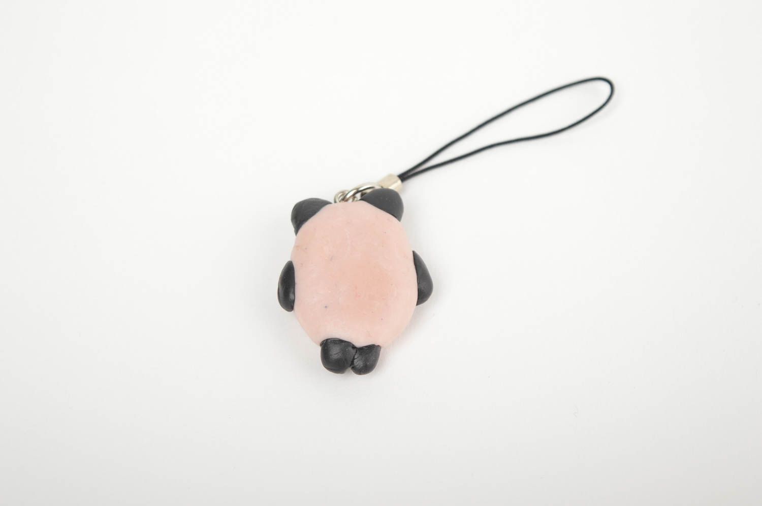 Handmade keychain unusual gift design trinket souvenir chain panda unusual gift  photo 4