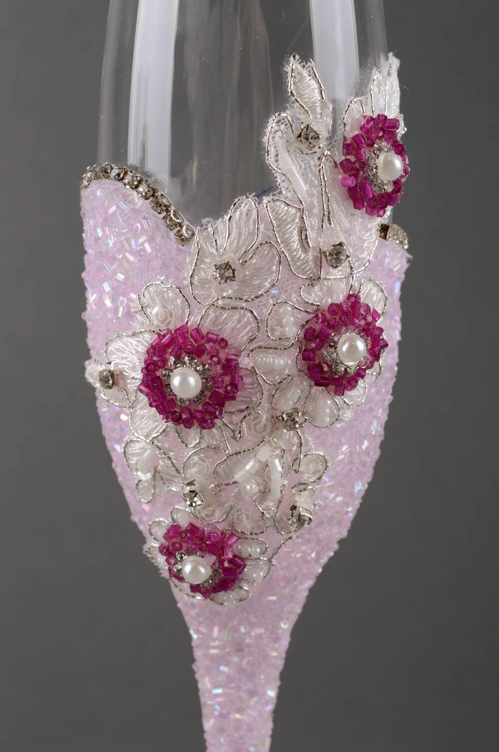 Copas para boda hechas a mano vasos de cristal hermosos regalos para novios foto 3