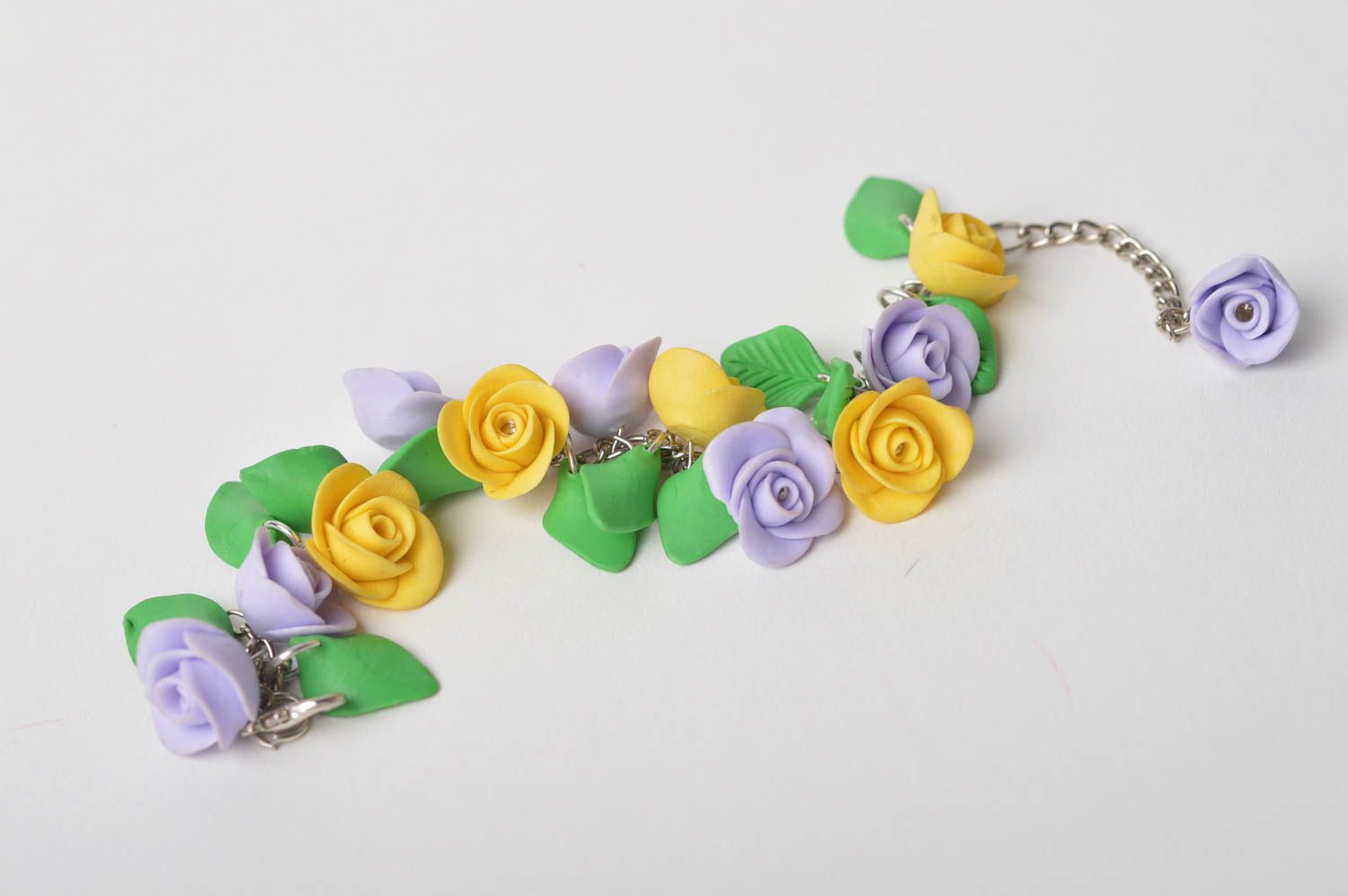 Stylish handmade plastic pendant charm jewelry designs accessories for girls photo 3