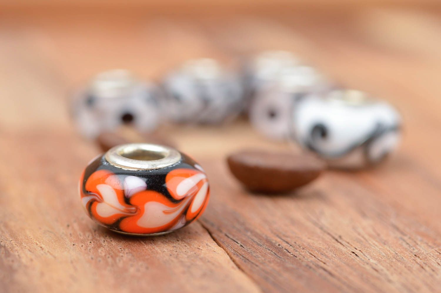 Beautiful handmade glass bead craft supplies glass art materials gift ideas photo 1
