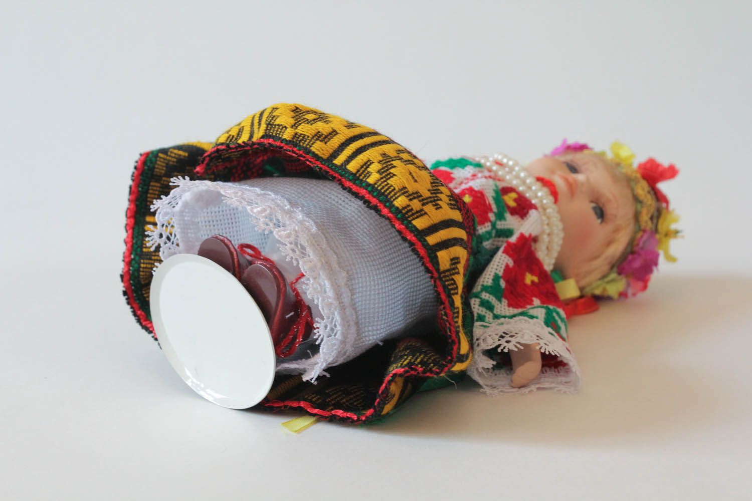 Poupée décorative en costume traditionnel ukrainien photo 3