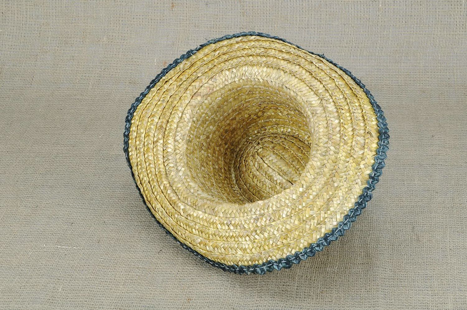 Sombrero de paja de cowboy foto 3