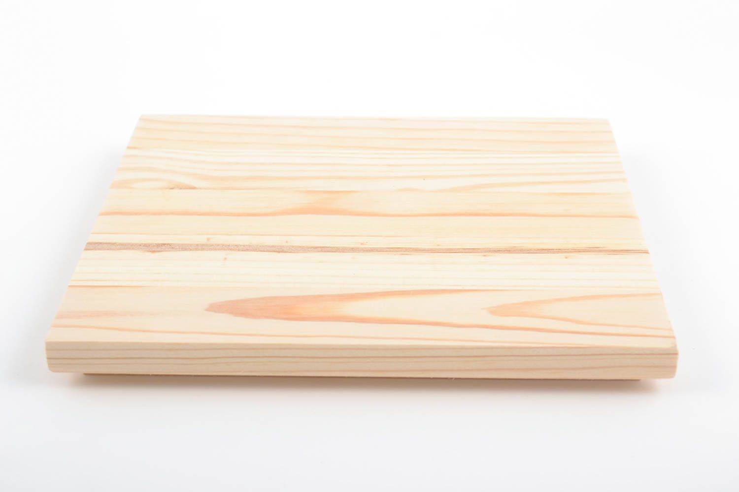 Planche en bois rectangulaire faite main pour peinture ou serviettage simple photo 4