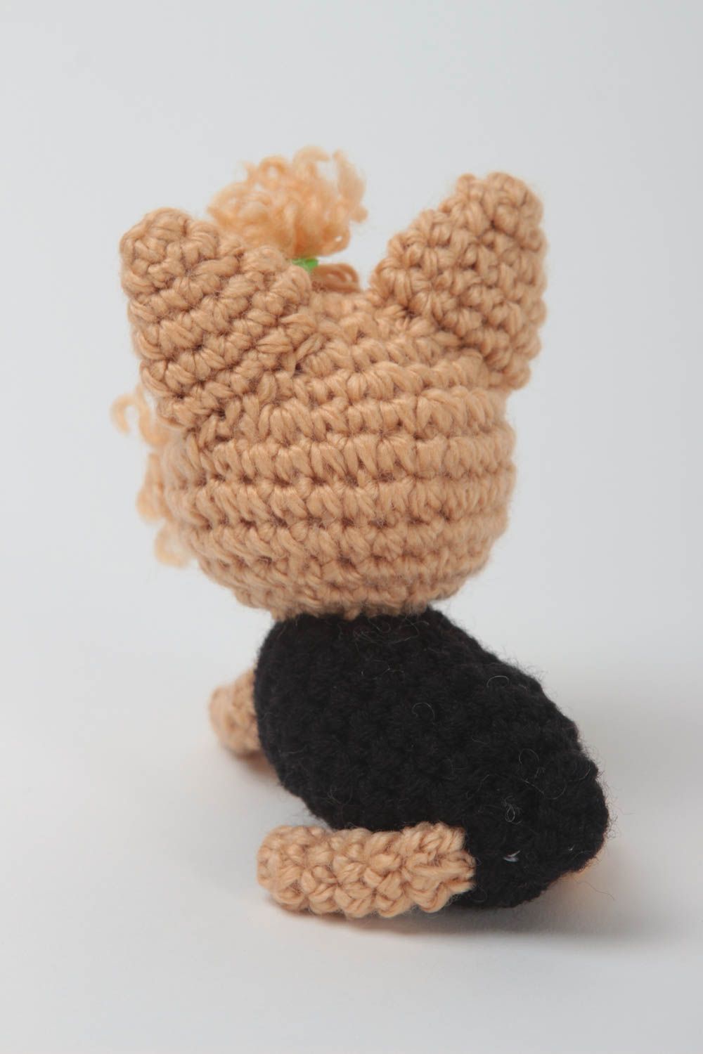Juguete artesanal tejido peluche para niños regalo original Yorkshire terrier foto 4