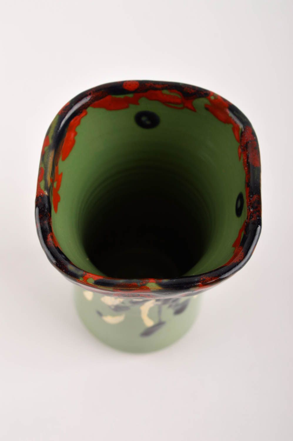 Handgemachte Keramik Design Vase Keramik Deko Dekoration Vase 200 ml schön foto 4