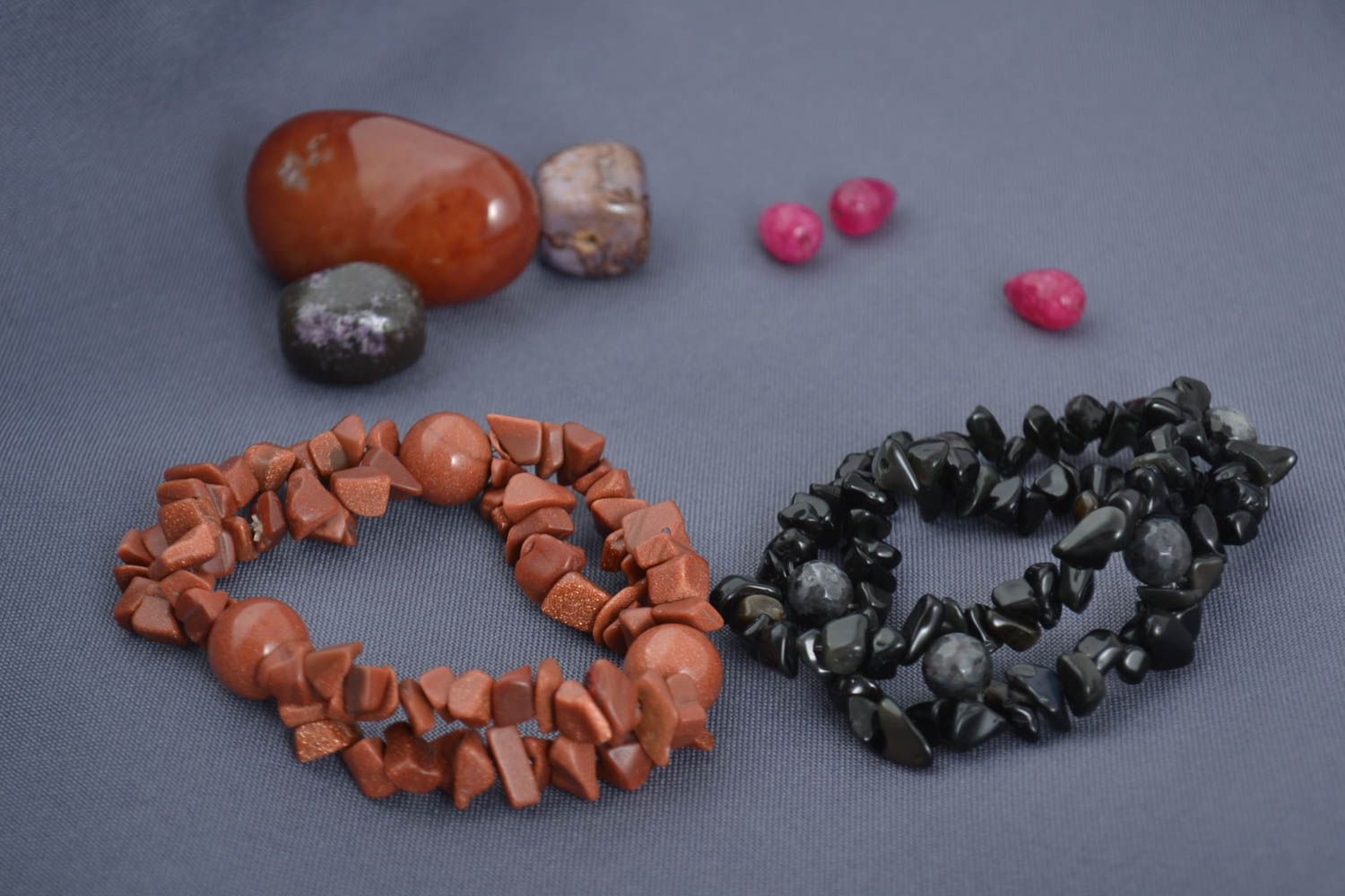 Браслеты ручной работы браслеты из натуральных камней украшения ручной работы фото 1