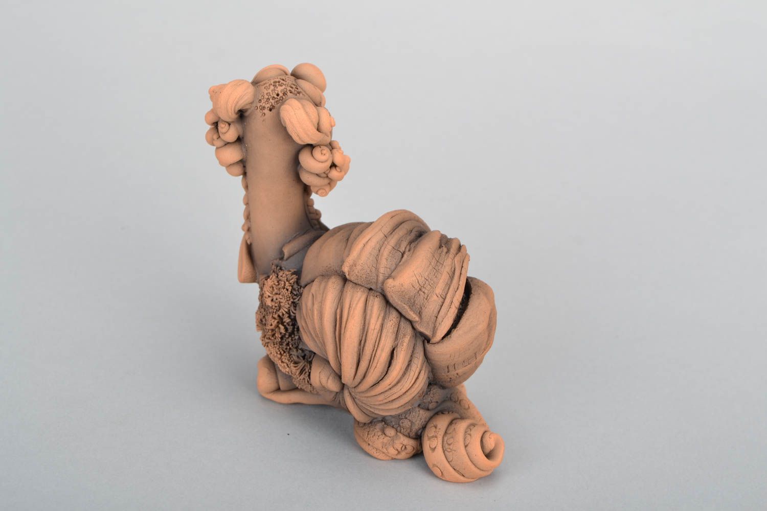 Handmade ceramic figurine Snail photo 4